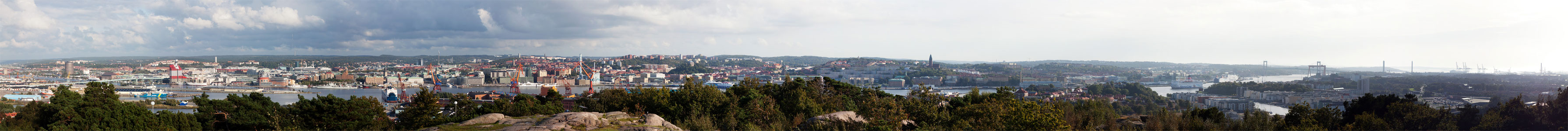 Panorama picture of Gothenburg